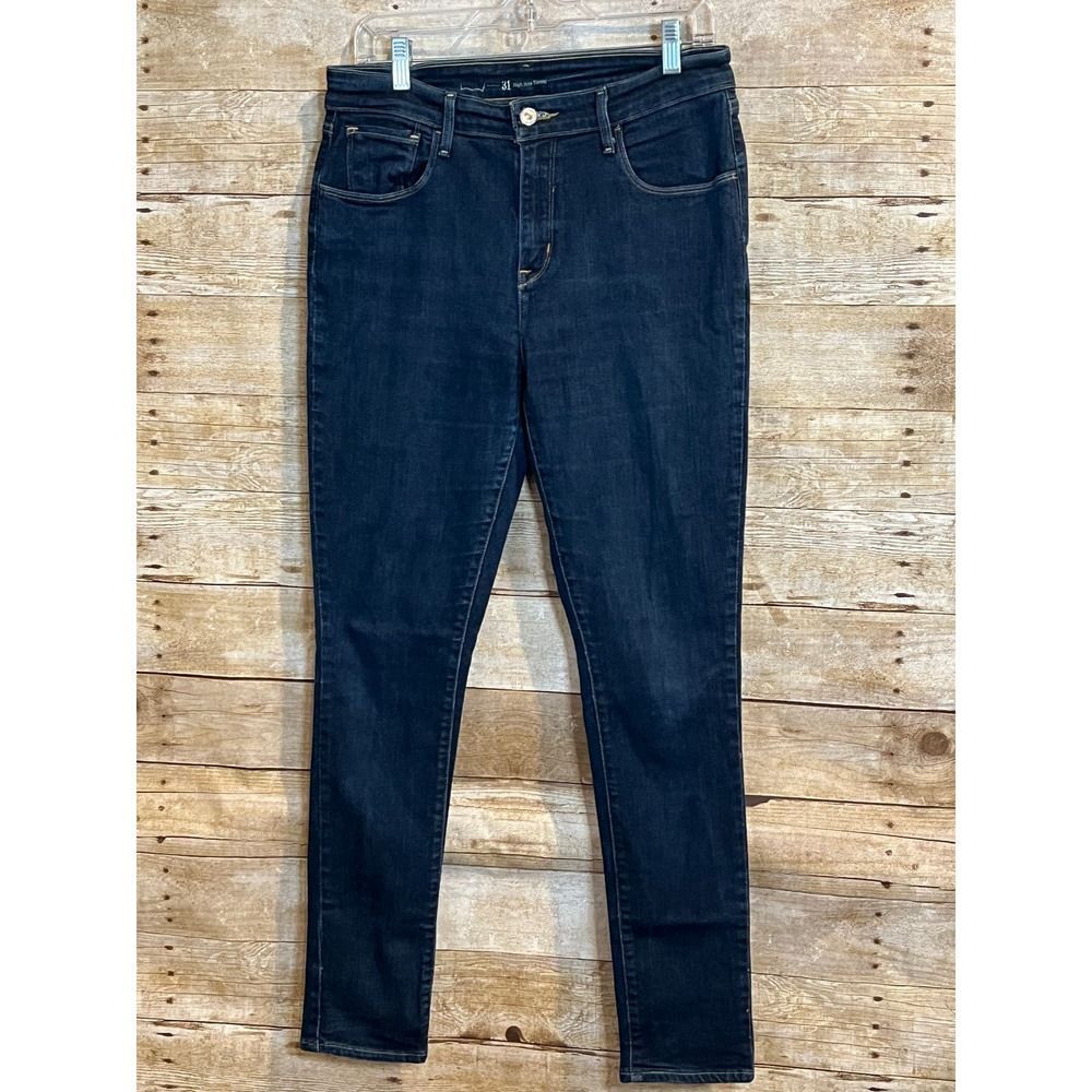 LEVI'S HIGH RISE CLASSIC CASUAL EVERYDAY WEAR  STRETCH DENIM SKINNY JEANS SZ. 31